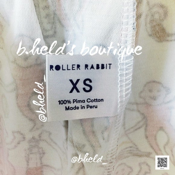 Roller Rabbit Hamptons Monkey Polo Pajamas in Pink Monkey Size XS Brand New NWT - Picture 13 of 16